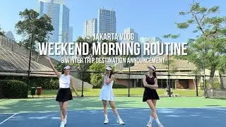 GIRLS DAY OUT! | Weekend Morning Tennis & Breakfast | Winter Trip Destination Winner Announcement