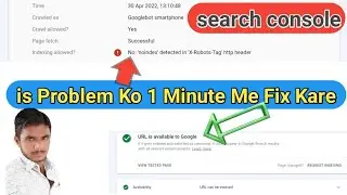 no 'noindex' detected in 'x-robots-tag'  