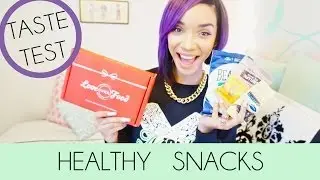 UNBOXING| Healthy Snacks (LoveWithFood Taste Testing!)