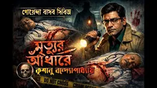 Goyenda Basab Audio Story | Mrityur Andhare | Bengali Audio Story | Sunday Suspense Goyenda Golpo