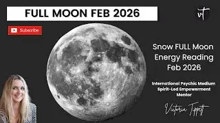 February 2026 Full Moon in Leo 🌕 | Reclaim Your Power & Align Your Energy