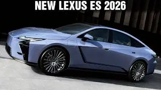 2026 New Generation LEXUS ES - Perfect Electric (Hybrid) Sedan!