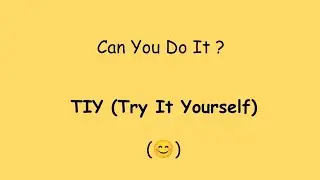 Can you do it? (CYDI) Trigonometry HOTS 