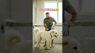 Dog 🐕 V/S Man 🥺 #shortsviral #shortsviral #viral @ruhitakofficial #animals #dog