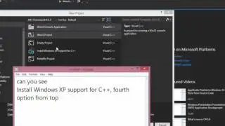 SOLVED I cannot find win32 console application in visual studio 2105