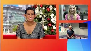 BBC Breakfast, Рождество 2025 года &mdash; акушерка из больницы Степпинг-Хилл.
