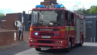 West Midlands Fire Service - Coventry Reserve Pump Rescue Ladder Turnout