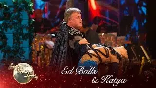 Ed Balls and Katya Jones Paso Doble to 'Holding Out For a Hero' - Strictly Come Dancing 2016: Week 4