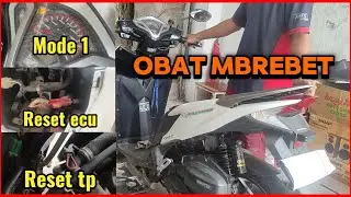 RESET ECU, RESET TP, setting MODE 1 VARIO 125 OLD 