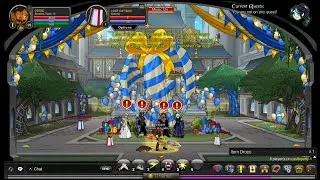 AQW |  Lost Giftbox Gift DROPS 🎂🎈🎉17th Birthday Castle Party 🎉🎈🎂 🚀/join Castleparty
