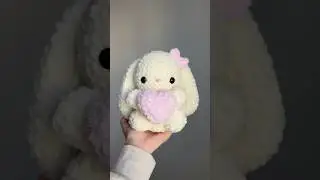 pattern by me 💕 #crochet #crochetpattern #crochettutorial #amigurumi #crocheting #bunny #plush