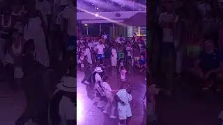 All white party dance off on Carnival Cruise!