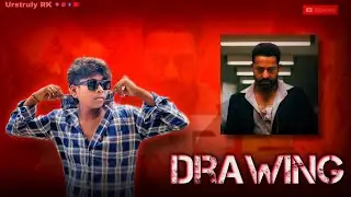 War 2 movie in NTR Drawing 🔥 (jr.NTR)  , How to draw NTR drawing, 😱✨ | Jr. Ntr | Sketching ❤️&zwj;🩹🖌️
