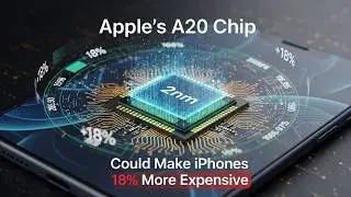 2-нм чип A20 от Apple может сделать iPhone 18 дороже.