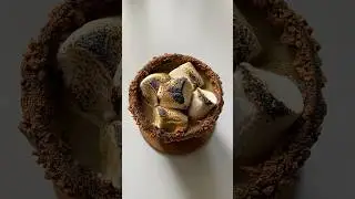 s&rsquo;mores hojicha latte | cozy campfire recipe in a cup!