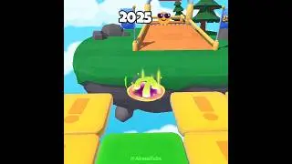 Stumble Guys 2025 New vs 2020 Old Trick Tile Fall ❤️&zwj;🩹