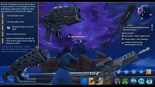 Gu&iacute;a Salvar el Mundo TODAS las Armas Metal Oscuro APAGON OCASO ACECHADOR  MEDIANOCHE TAMBOR NEGRO