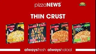 PIZZANEWS TAKE' 'N BAKE FROZEN PIZZAS