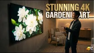Gardenia Blooming Miracle | 4K Relaxing Floral Time-Lapse & Soft Music