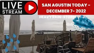 Gran Canaria🔴LIVE -HEAVY RAIN - STORM - DECEMBER 7 - 2022