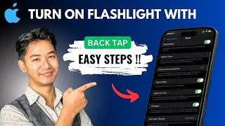 How To Turn On Flashlight With Back Tap on iPhone