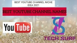 Best YouTube Channel Niche In 2021(YouTube Channel Name) #TechSurf