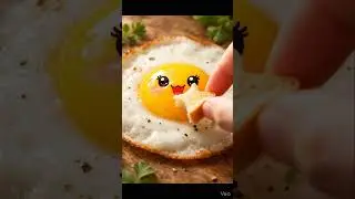 This Egg Has a Cute Baby Face 🥺🥚 #shortsfeed