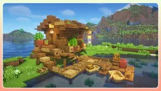 How to Build a Fishing Dock in Minecraft | Easy Dock Build Tutorial for Survival & Aesthetic Designs