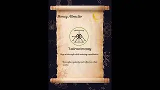 Money Sigil magic #magic #sigilmagic #attraction #money #tips