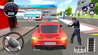 New pink Mercedes Benz car parking garage-3d driving class android game play ||#cargame #gameplay