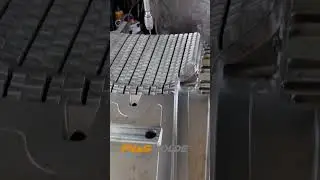 Rattan chair mould is drilling
