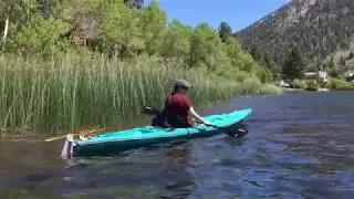 Kayaking in the Eastern Sierra Nevadas June Lake Loop - at Silver Lake and Gull Lake - July 2019