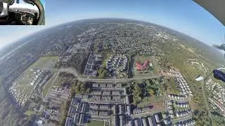 Manassas / Old Town Manassas 360 view with ATC audio