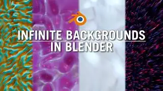 Infinite Backgrounds in Blender Geometry Nodes