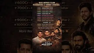 🚨 Box Office History Created! ₹1000Cr Club Founders | Bollywood Records 🔥