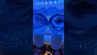 Unboxing Ice Globes | Ice Globe ASMR | Water Globe Sounds | Blue Glitter Ice Globes | Unboxing ASMR