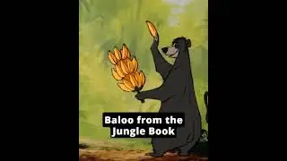 Baloo from the Jungle Book...