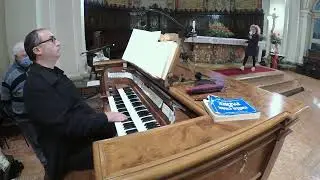 TI SALUTO O CROCE SANTA + FUGE IMPROVISATION  10-04-2022