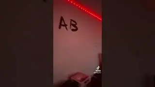 Stranger things abc wall #strangerthings #demogorgon #strangerthingsseason5 #halloweendecor