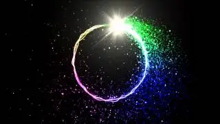 Colorful Dust and Lightning form into circle.