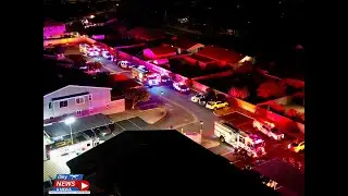 Breaking News: Mesa Apartment Fire Displaces Residents & Injures Two