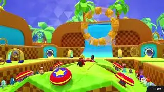 Fall Guys Win the more Sonic with friends
