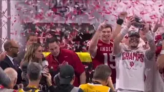 Indiana Hoosiers IU Peach Bowl Win 