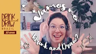 ✨ UNBOXING DRINK AND DRAW BRAZIL 2025 | Arte, presentes e bastidores do evento mais legal do ano! 🎨🍹