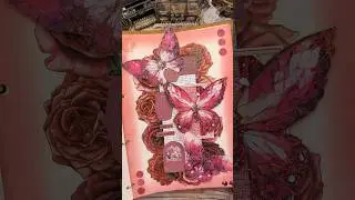 ASMR journal red🌹❤️&zwj;🔥❤️🍒🍓💌|#asmr #scrapbooking #journal #journaling #fyp #diy #red #viralvideo