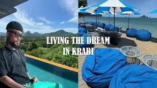 3 Days in Ao Nang Krabi 🇹🇭: Infinity Pool Villa, Beach Clubs, Emerald Springs & Fire Show !