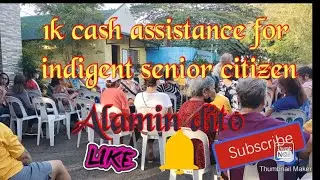 1k cash assistance for indigent senior citizen Alamin dito