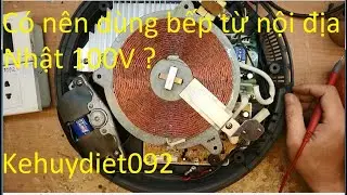 Có nên dùng bếp từ nội địa nhật 100V ?