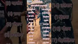 ⚔️वाल्मीकि के बड़े गोत्र//👑Valmiki ke bade gotra #valmiki #shortvideo #valmikicommunity #history