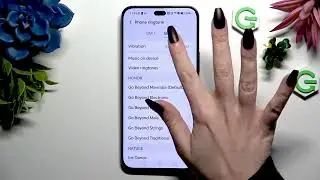 HONOR 400 Pro &ndash; How to Enter Vibration Settings